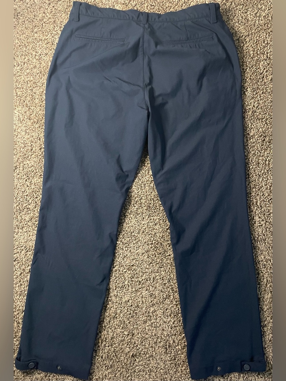 Banana Republic Navy Stretch Chinos